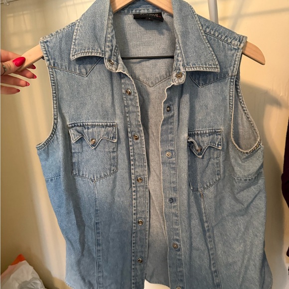 Five Star Jackets & Blazers - Five Star Light Blue Denim Jacket